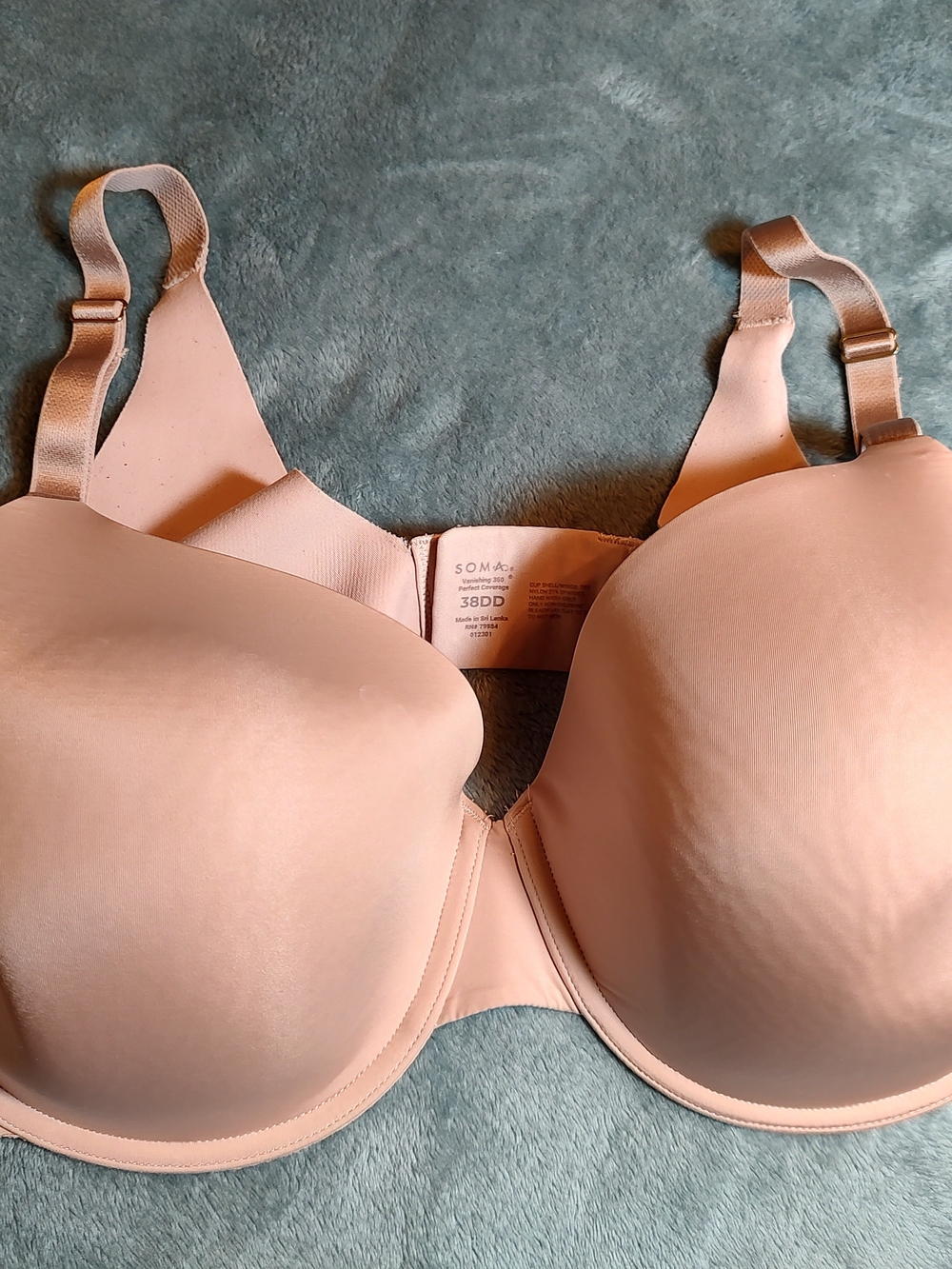 Soma T-Shirt Bra in Soft Nude - 38DD